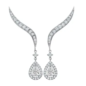 1.52 ct Climber Earrings - Pearfection Collection