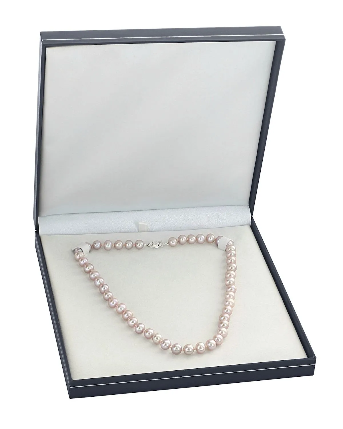 8.5-9.5mm Peach Freshwater Pearl Necklace - AAA Quality