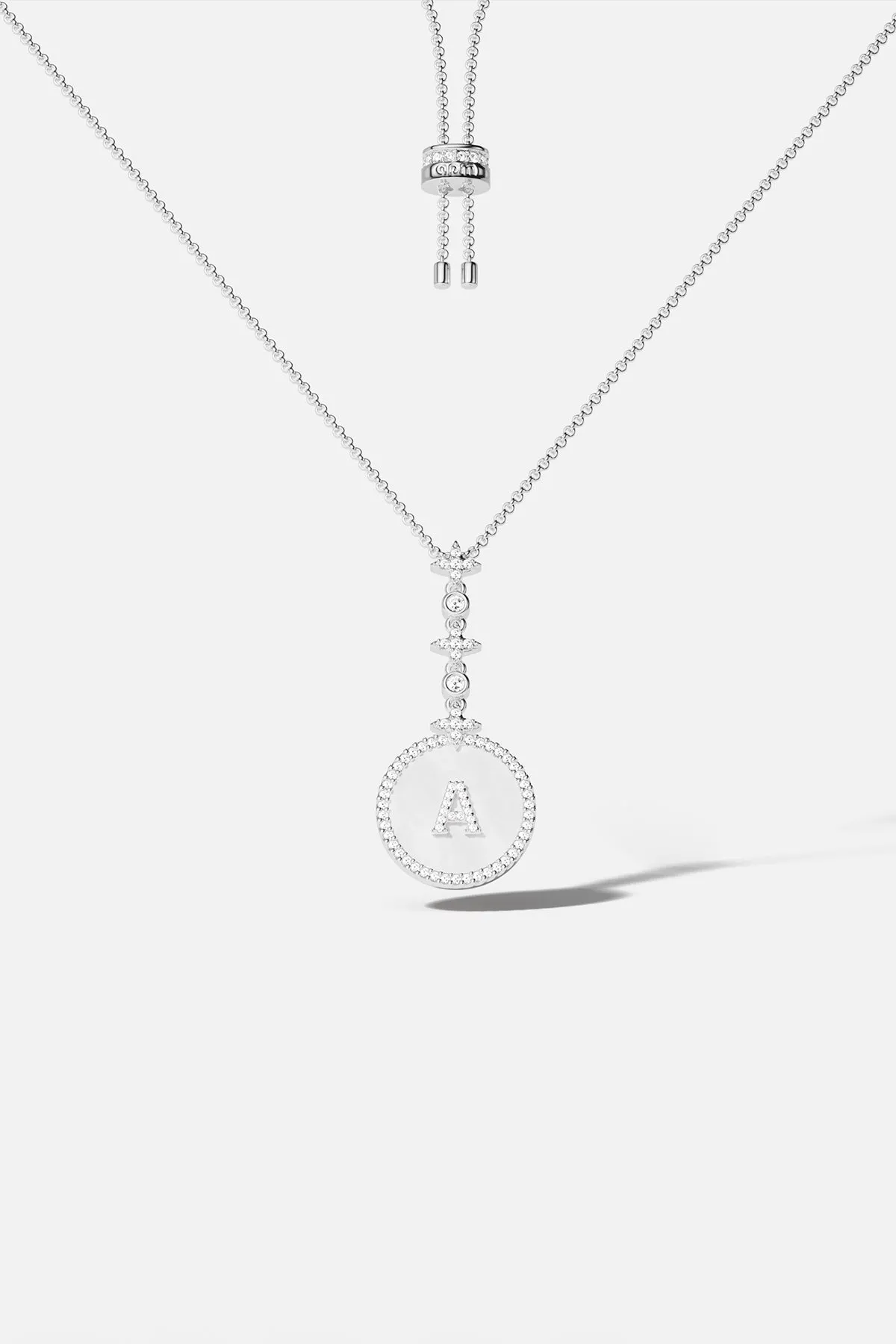 Alphabet Eternelle Adjustable Necklace