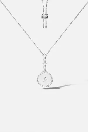 Alphabet Eternelle Adjustable Necklace