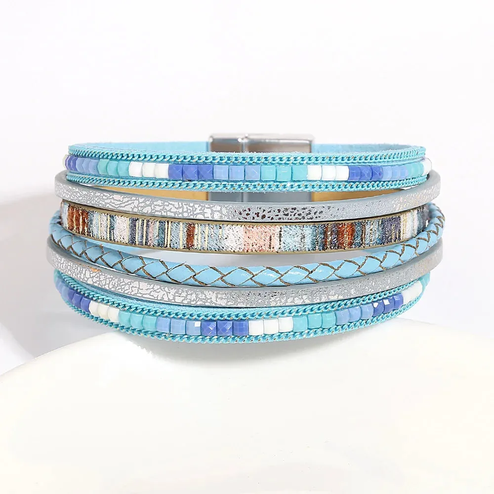 'Beach' Cuff Bracelet - ocean