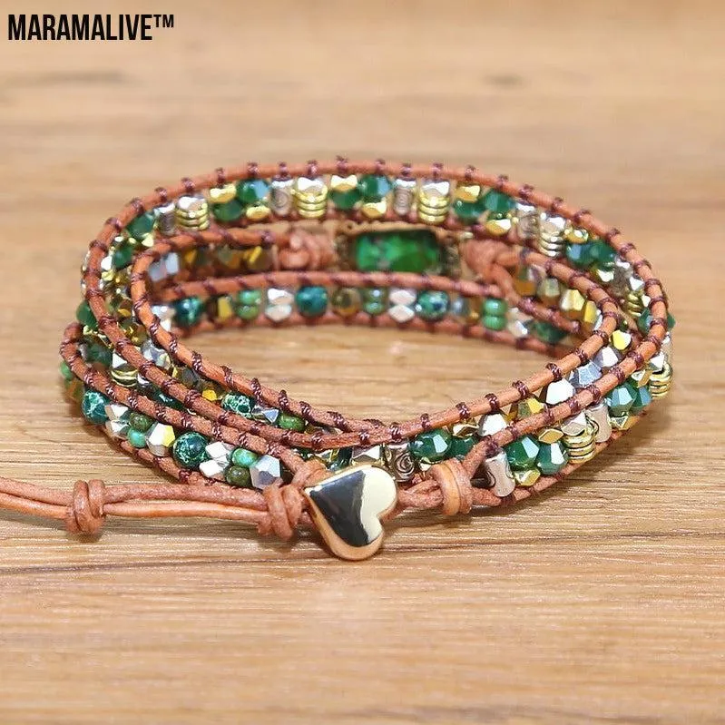 Bohemian Rhapsody Bracelet : Vintage Weave Multi-layer Bohemian Bracelet