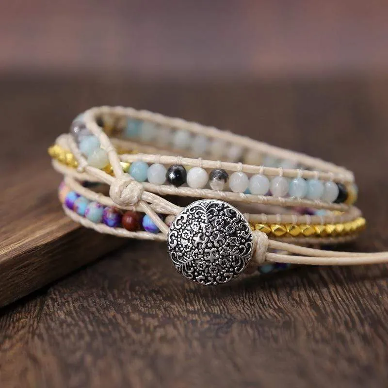 Bohemian Summer Wrap Bracelet