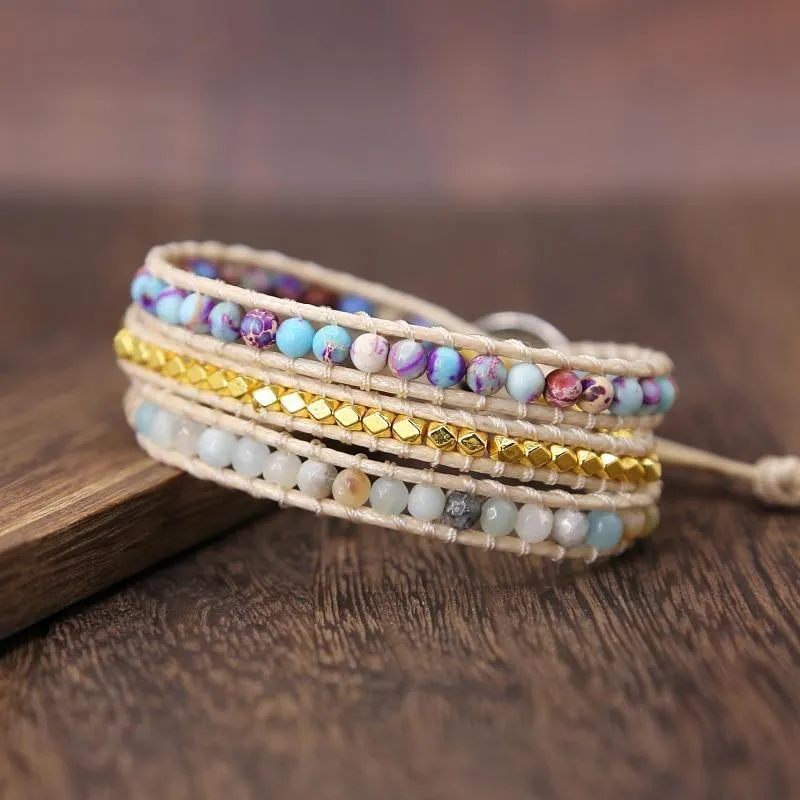 Bohemian Summer Wrap Bracelet