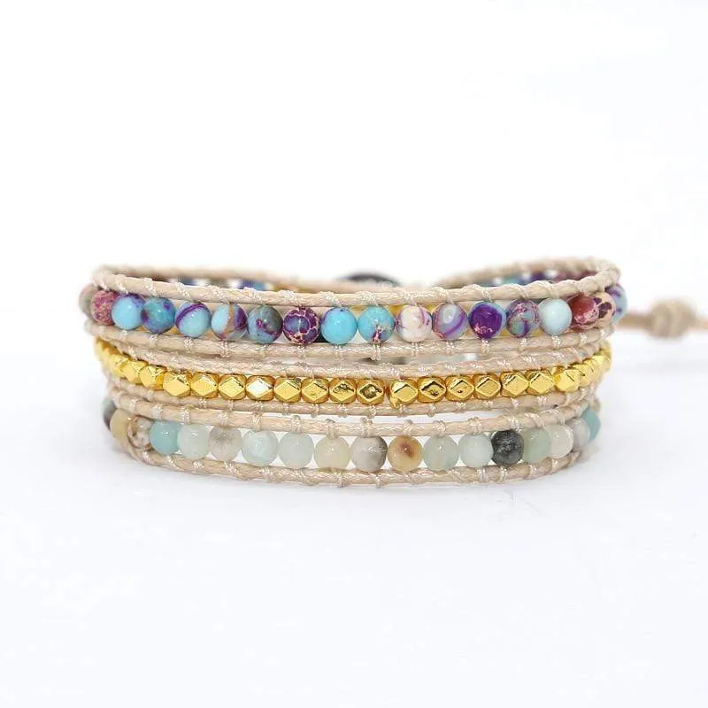 Bohemian Summer Wrap Bracelet