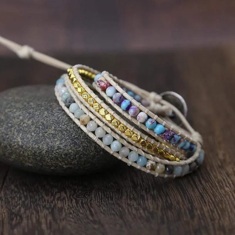 Bohemian Summer Wrap Bracelet