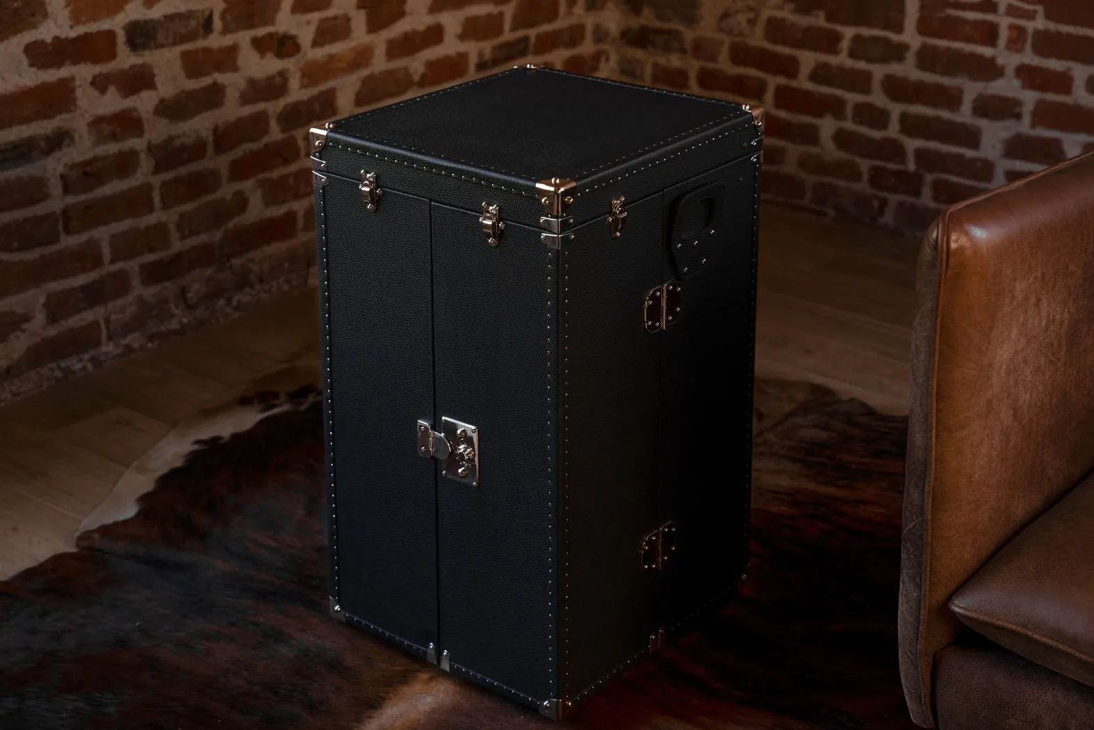 Bosphorus Watch Winder Trunk - Togo Black