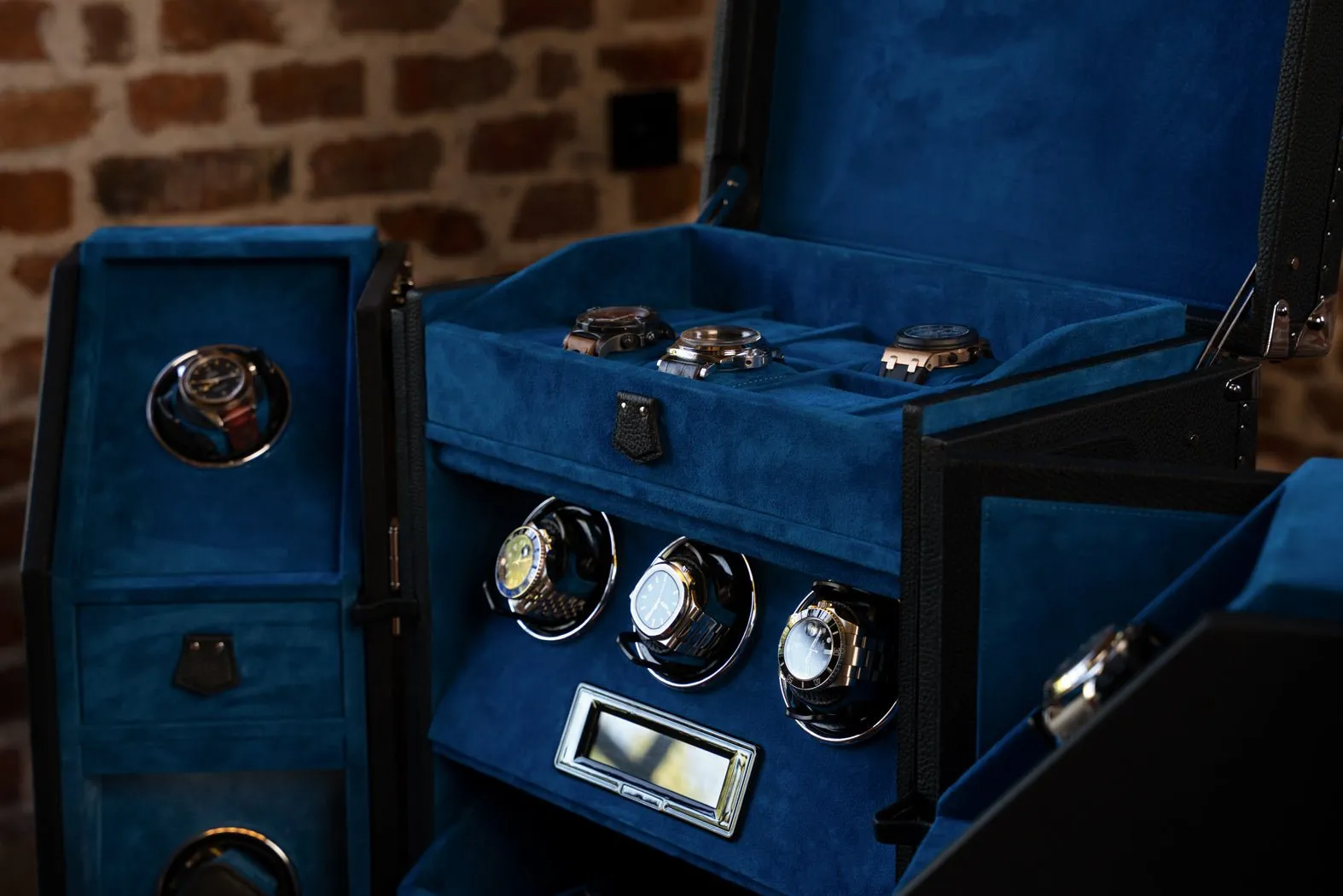 Bosphorus Watch Winder Trunk - Togo Black