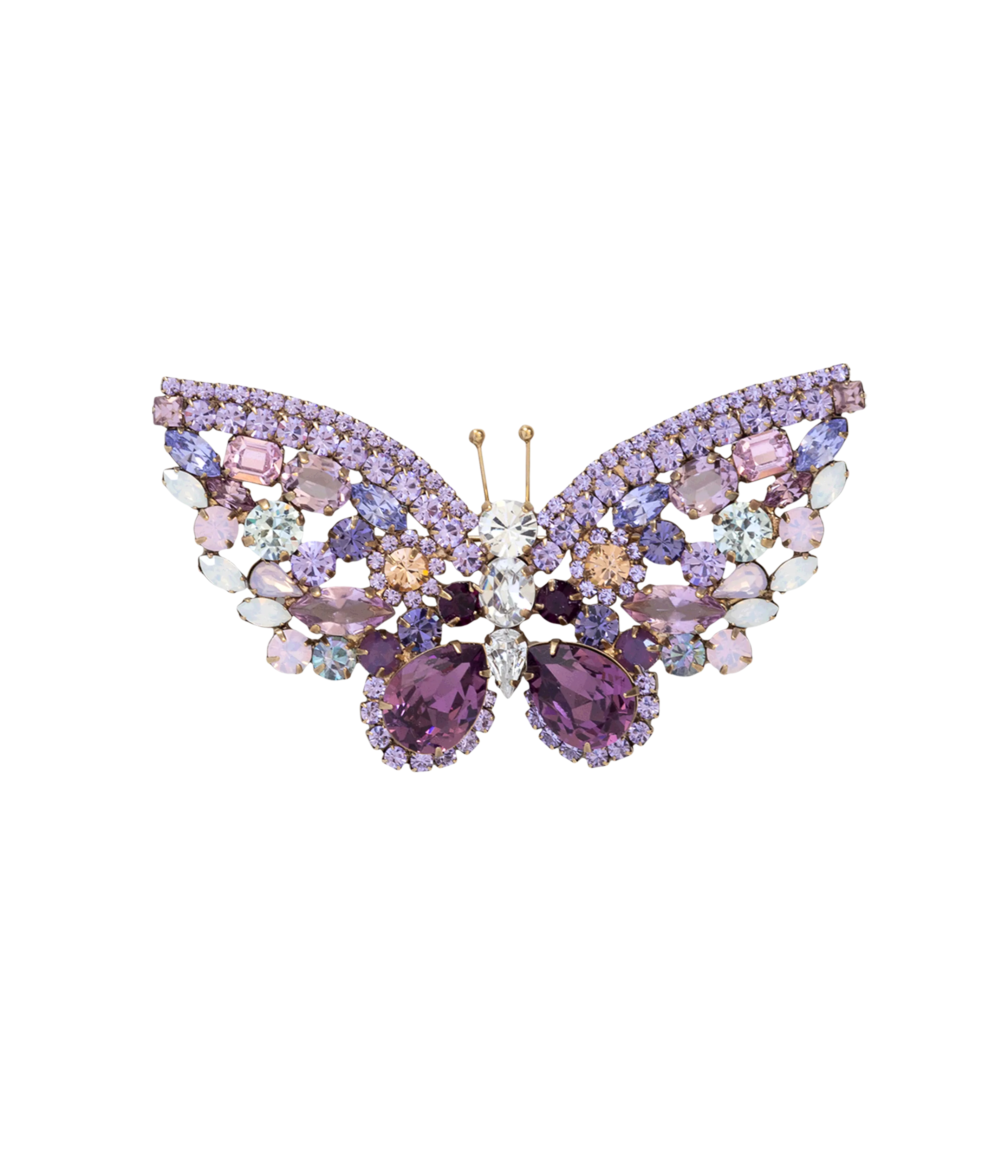 Butterfly Trio in Violet / Amethyst