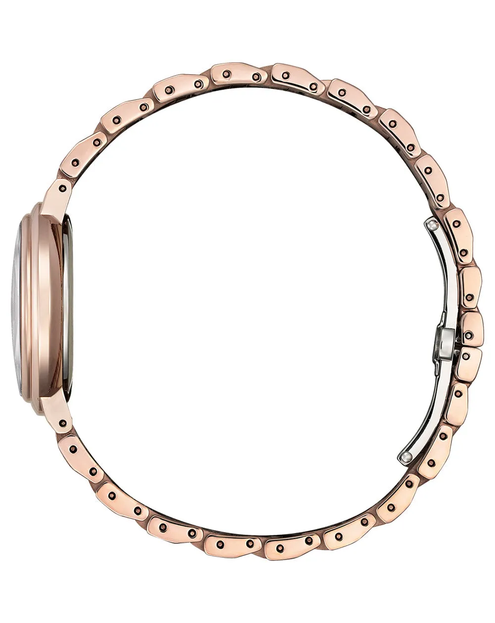 Citizen Mother Of Pearl Rose Gold Dress Women's Watch EM0912-84Y