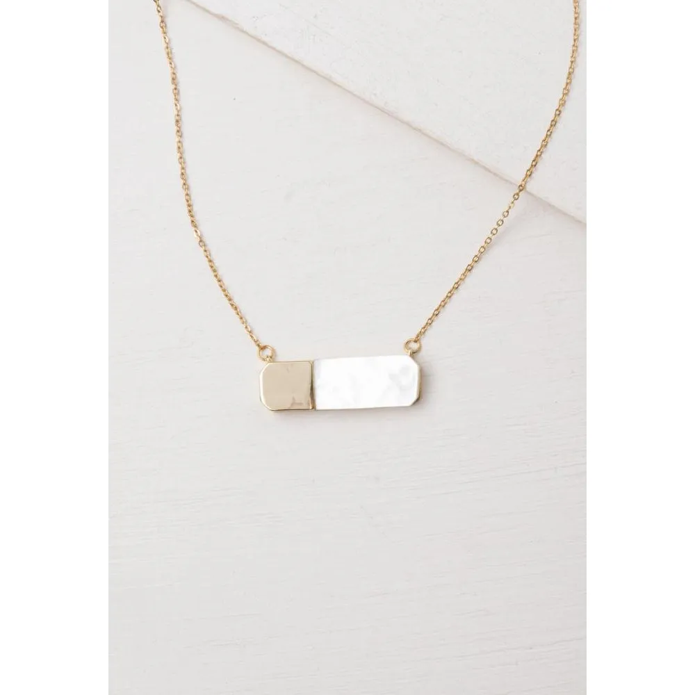 Courage Light & Gold Necklace