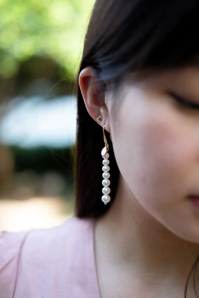 Crescendo - Fresh Water Pearl Earrings