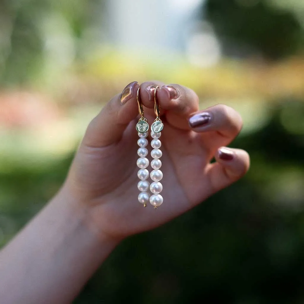 Crescendo - Fresh Water Pearl Earrings