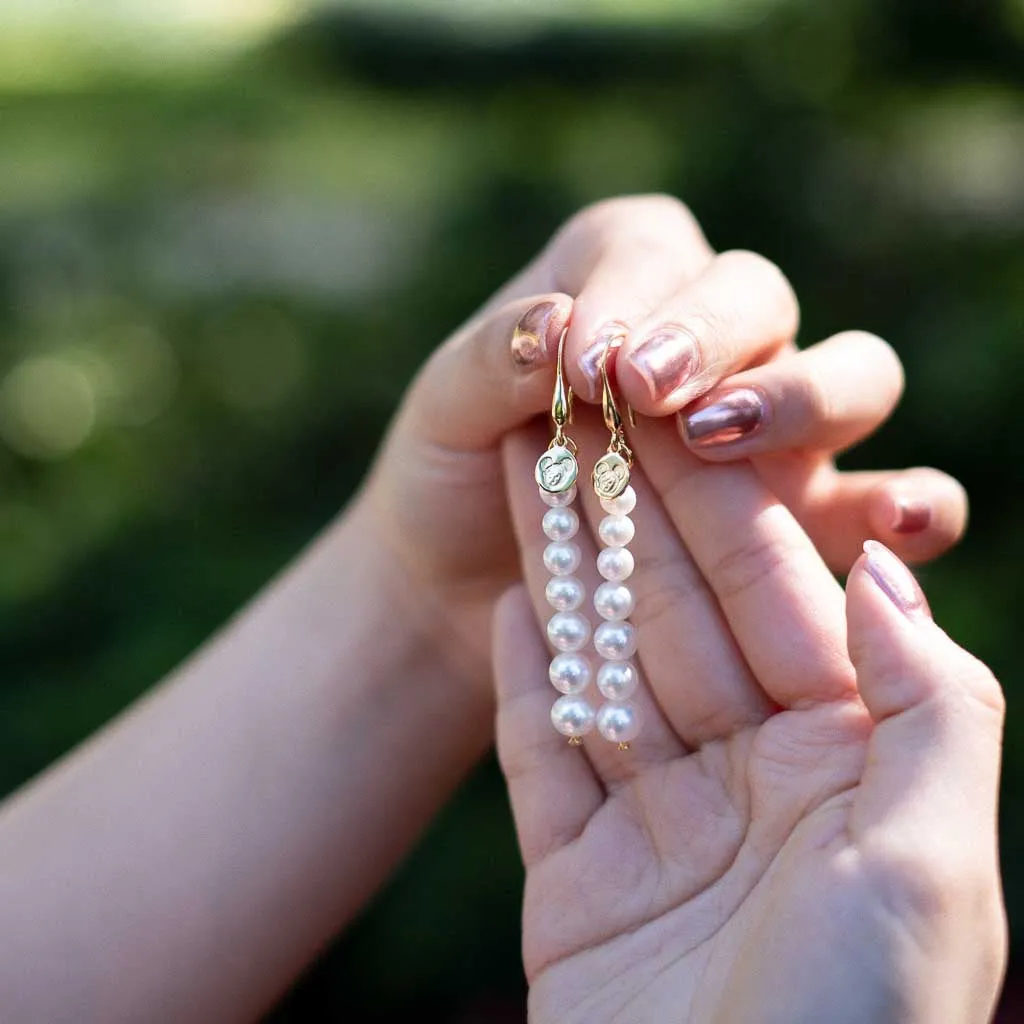 Crescendo - Fresh Water Pearl Earrings