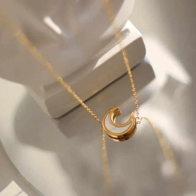 Crescent Moon Necklace