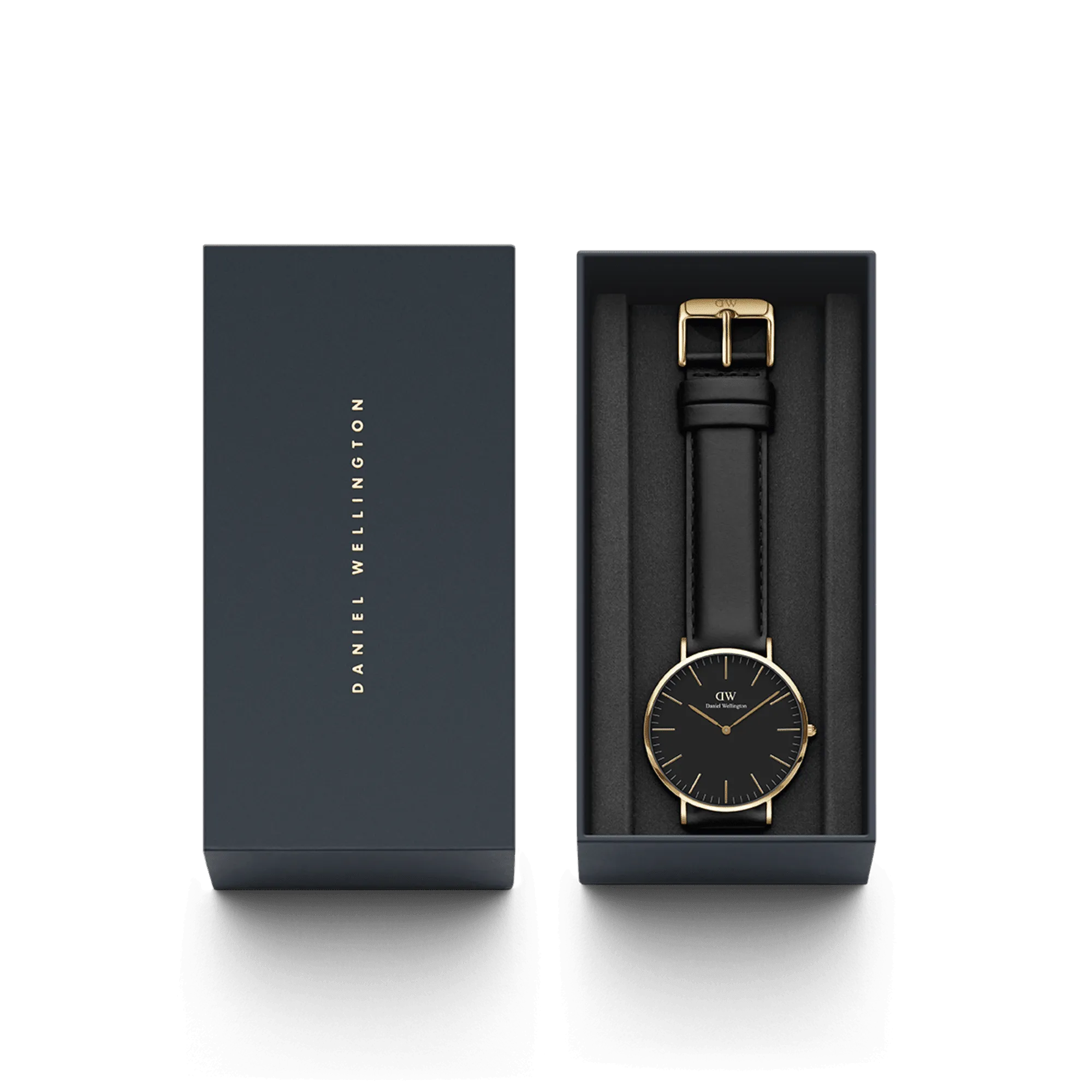 Daniel Wellington Classic 40 Sheffield Gold & White Watch