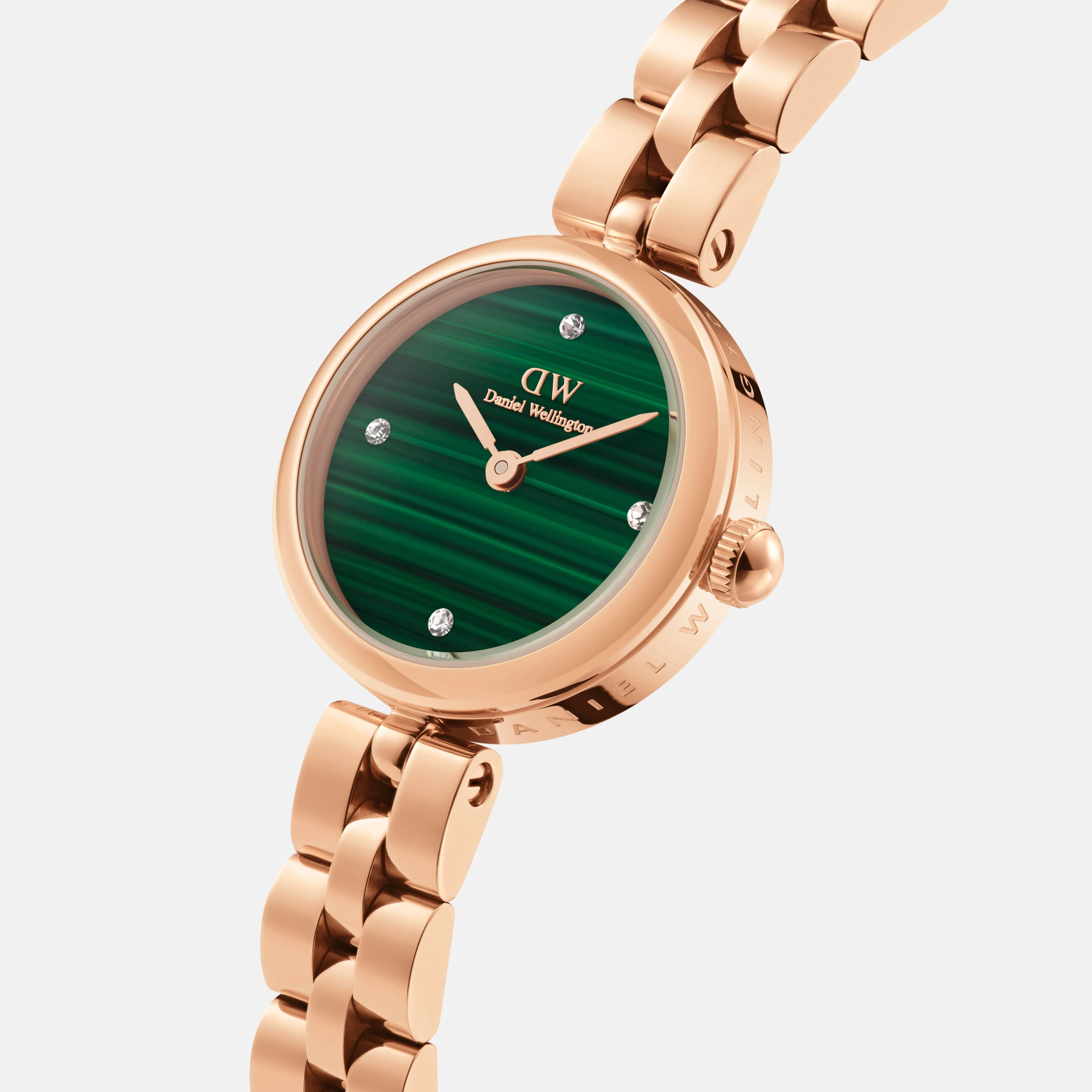 Daniel Wellington Elan Jewellery Watch 22 RG Real Malachite Watch