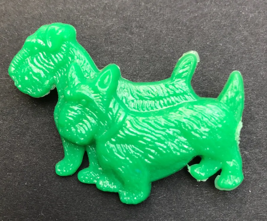 Delightful Vintage 1950s Scottie Dog & West Highland Terrier Brooch - Choice of Colours