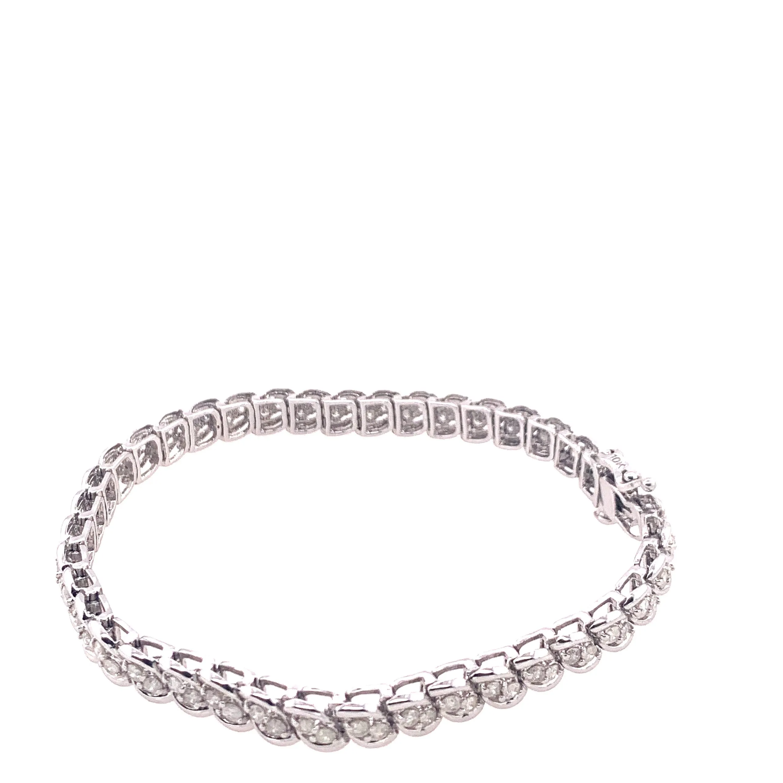 Diamond Coupled Bracelet