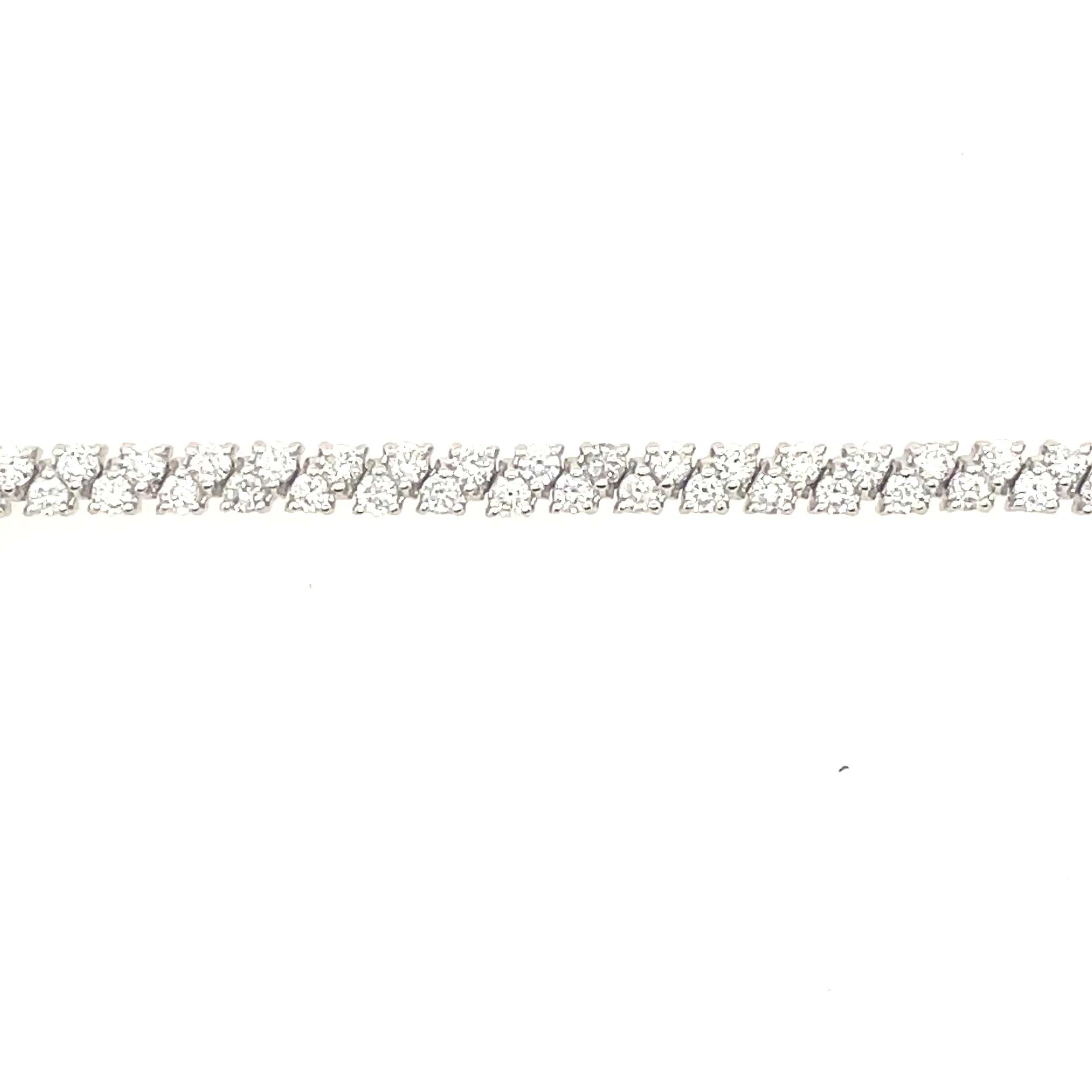 Diamond Double Row Bracelet