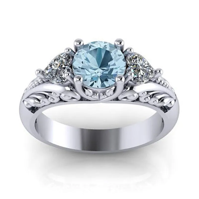 Diamond Engagement Creative Couple Ring