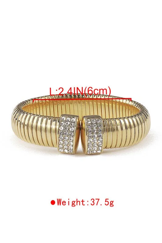 Easy Elegance Gold Bangle Bracelet