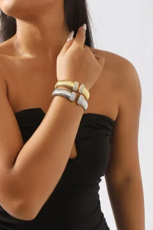 Easy Elegance Gold Bangle Bracelet