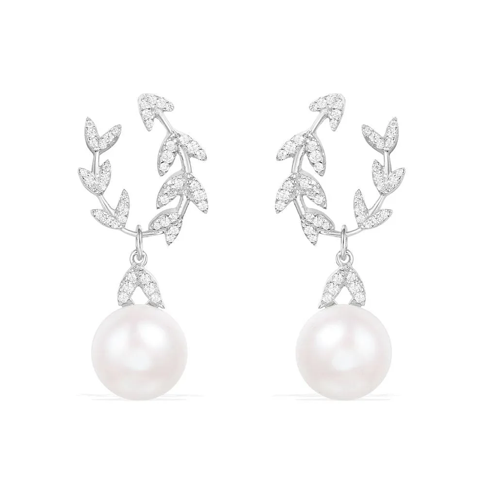 Eternelle Earrings With Pearl