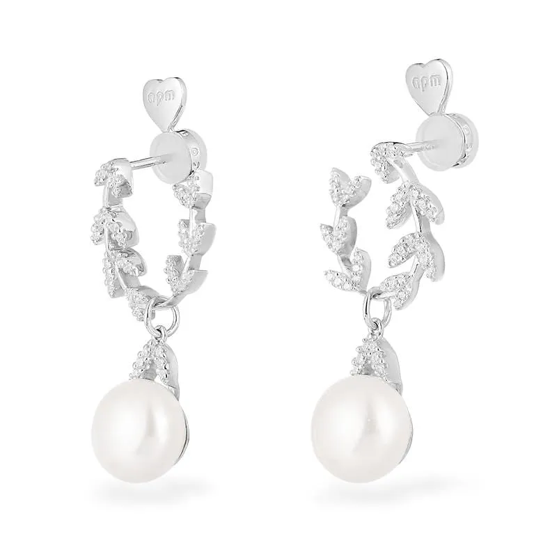 Eternelle Earrings With Pearl