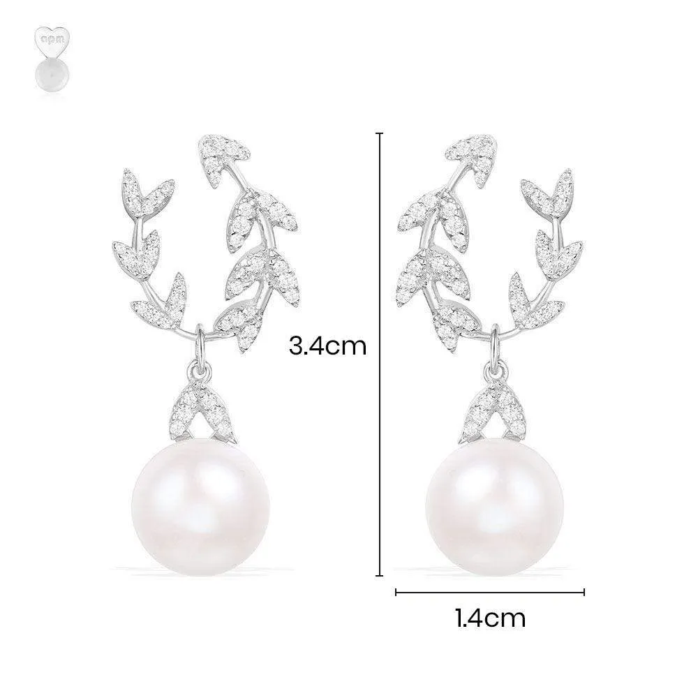 Eternelle Earrings With Pearl