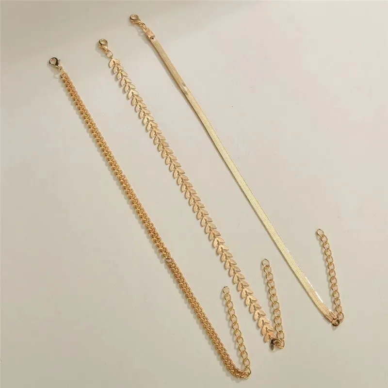 Fashion Jewelry Leg Chain Ankle Bracelets Women Accessories