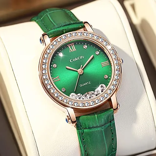 Fashion Quartzf Women Dress Crystal Large Face Watch