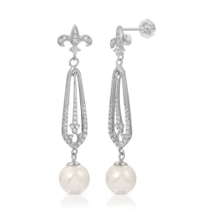 Fresh Water Pearl Drop Earrings