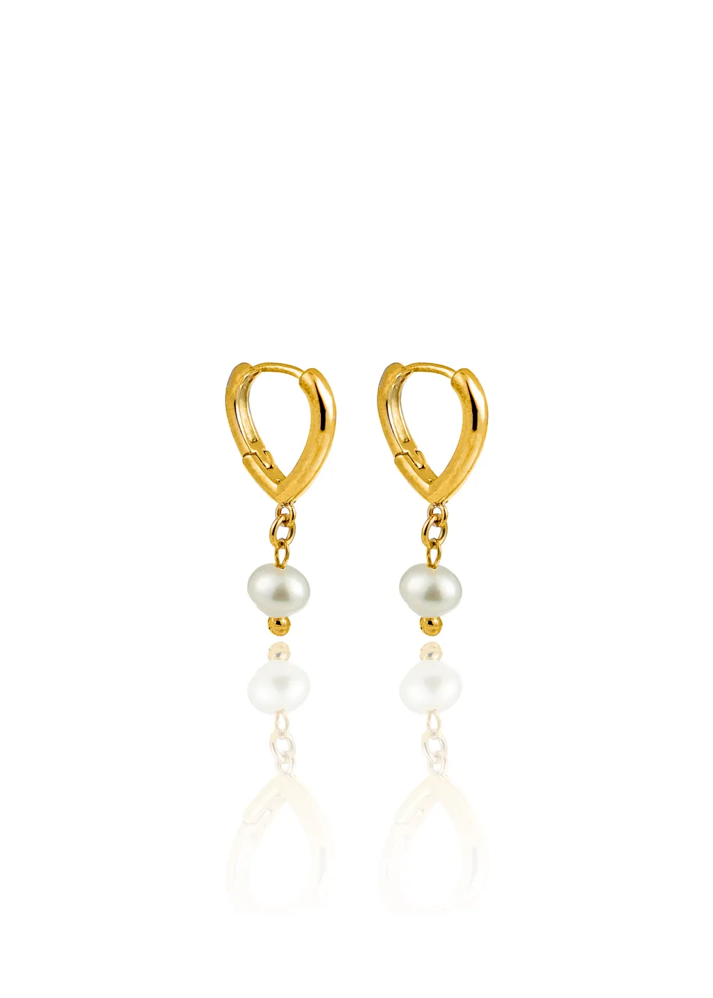 Freshwater Pearl Dangle Drop Earrings (L265)