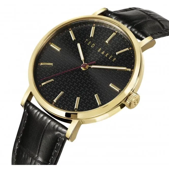 Gents Phylipa Gents Stainless Steel Gold Tone Watch BKPPGF005