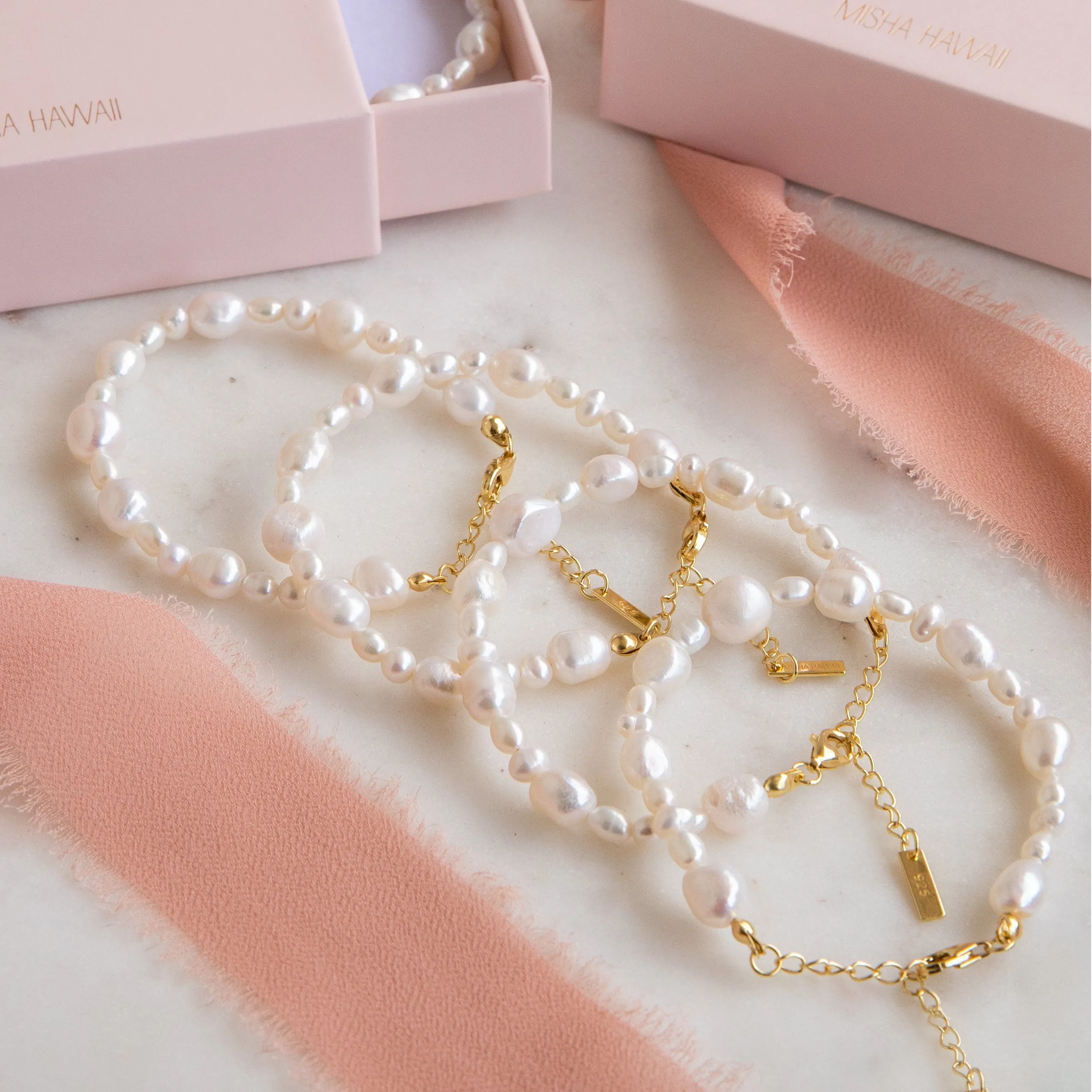 Kacie Freshwater Pearl Bracelet