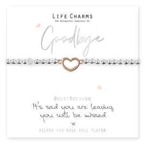 Life Charms Sad You Are Leaving Bracelet