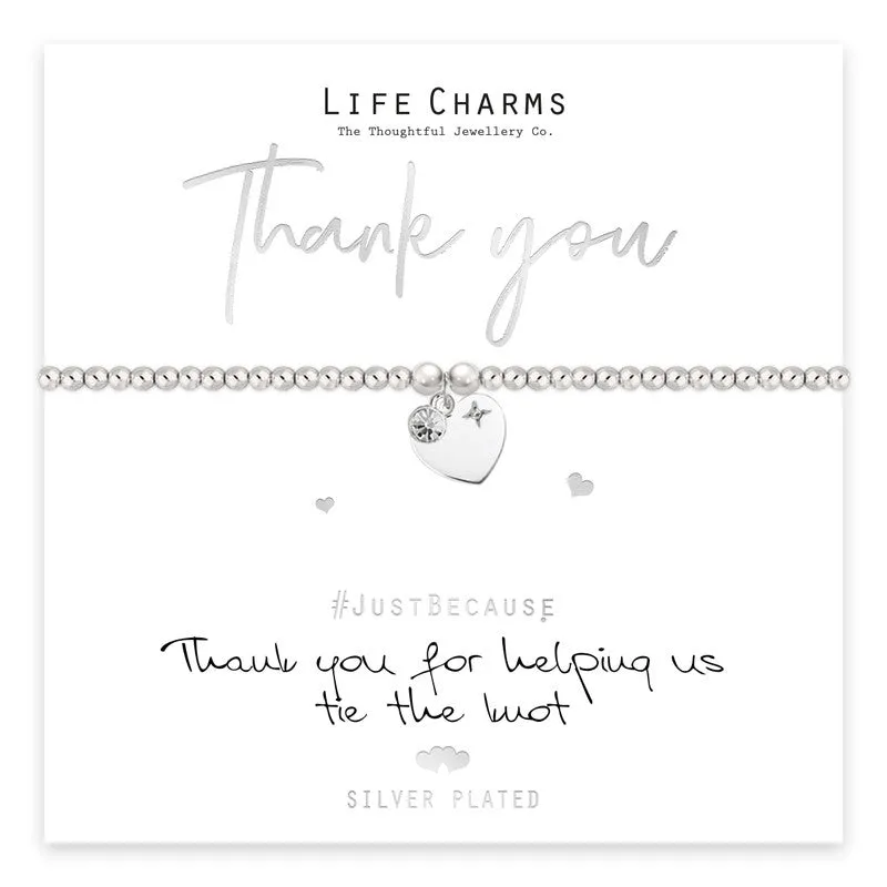 Life Charms Wedding Gift Bracelets