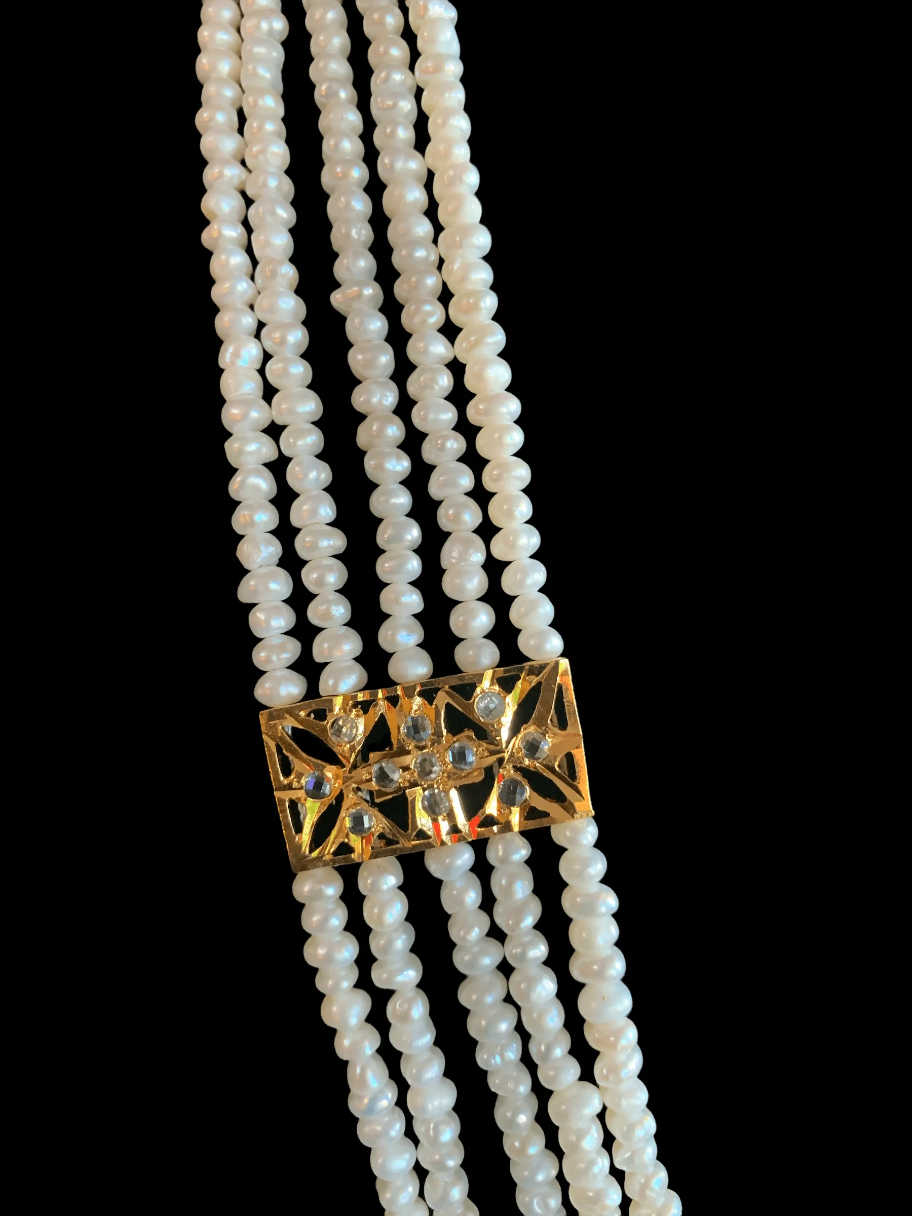 LN81 Madhuri long necklace in fresh water pearls (SHIPS IN 4 WEEKS  )