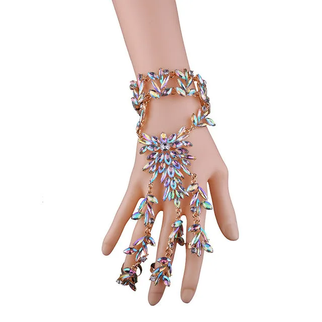 Luxury Bohemian Crystal Bracelets Ring