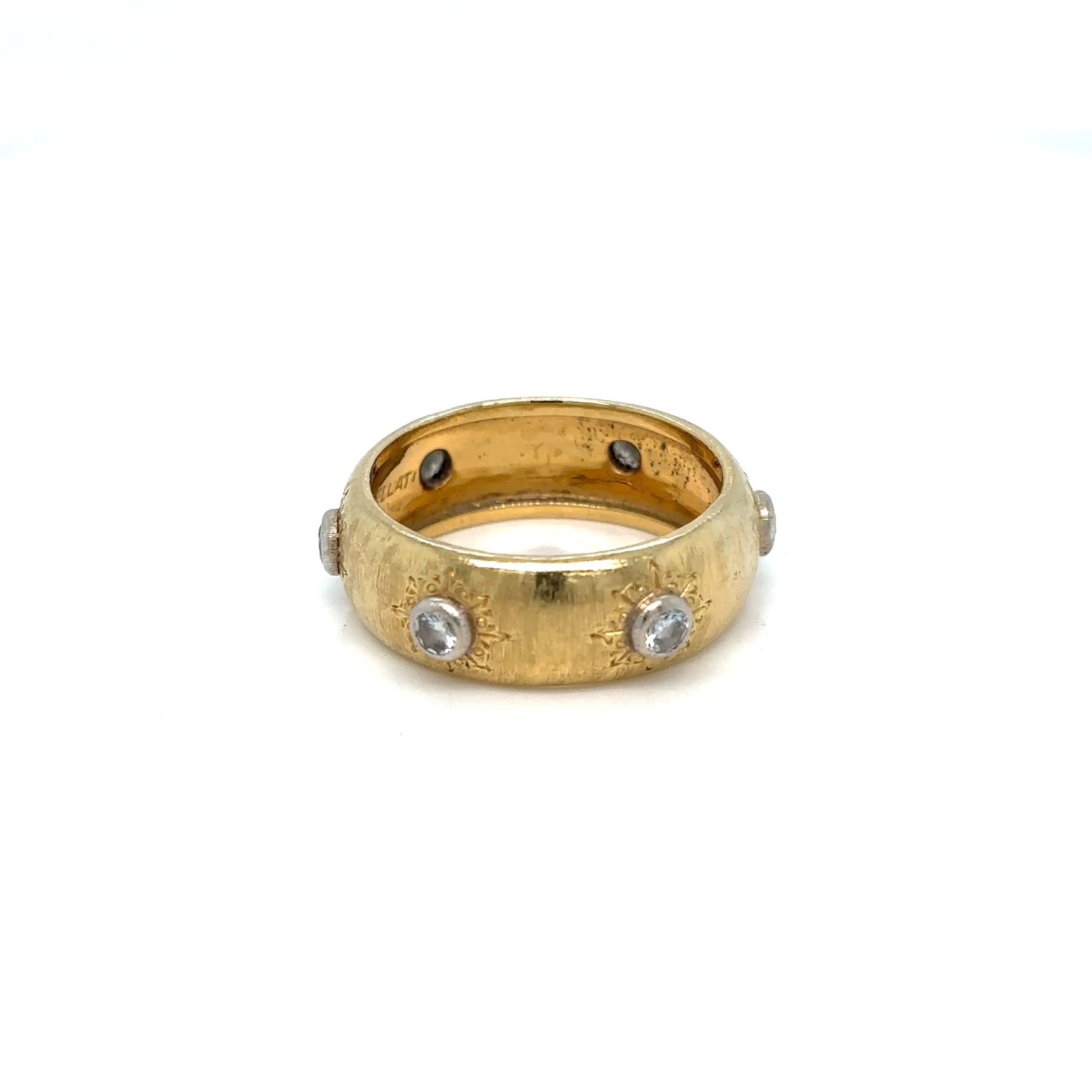 Mario Buccellati Diamond Macri Classica Ring ca 1960s