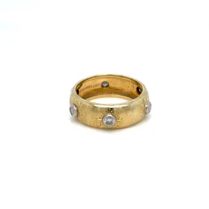 Mario Buccellati Diamond Macri Classica Ring ca 1960s