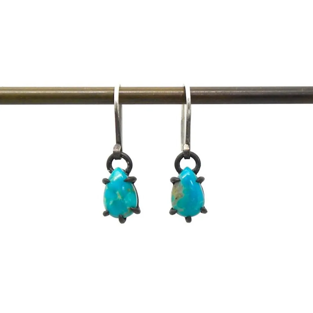 North Sea Kingman Turquoise Vanity Earrings