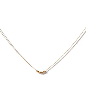 Nue necklace <br>Solid gold