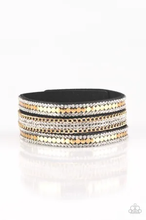 Paparazzi Bracelet ~ Fashion Fanatic - Gold