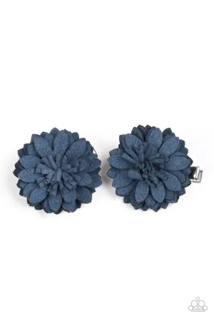 Paparazzi Hair Accessories ~ Posh and Posy - Blue