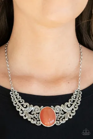 Paparazzi Necklace ~ Celestial Eden - Orange