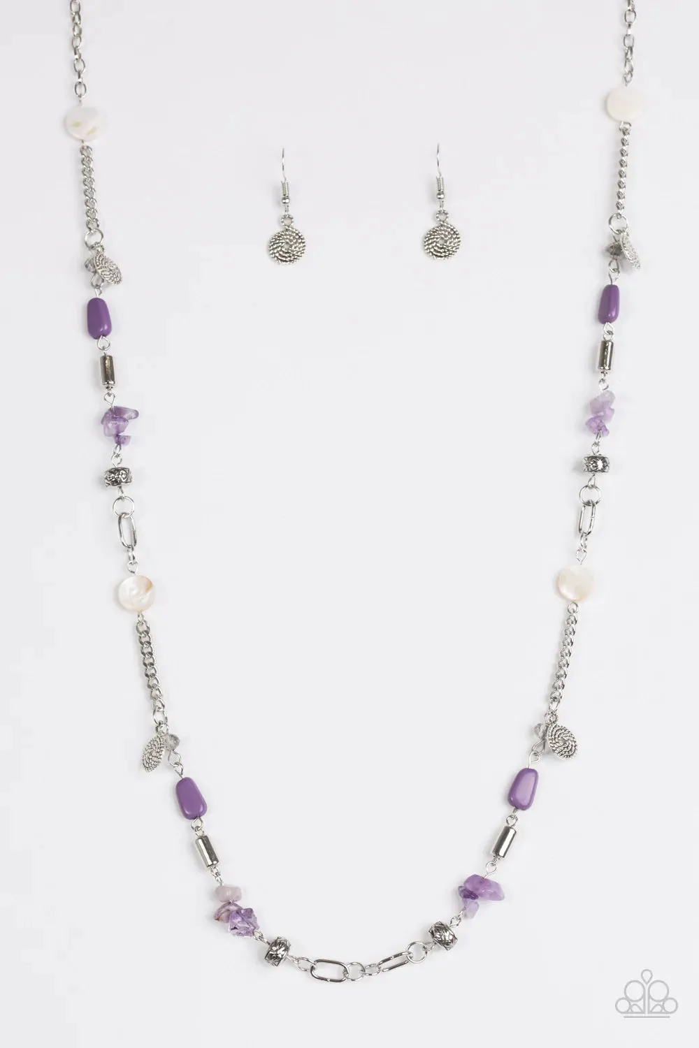 Paparazzi Necklace ~ Ocean Bliss - Purple