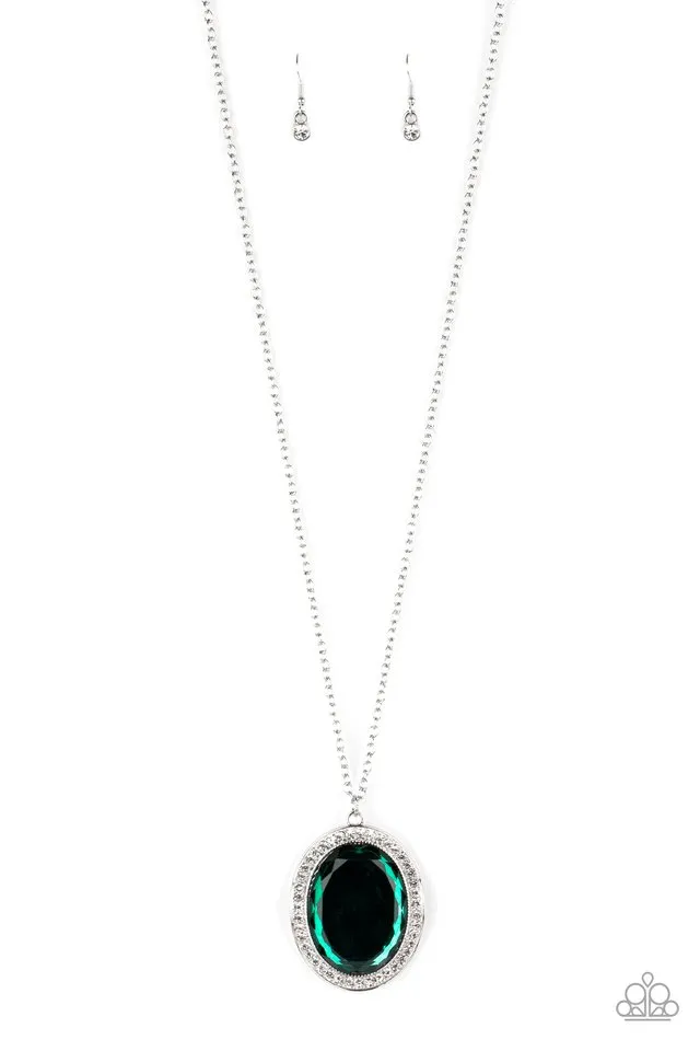 Paparazzi Necklace ~ REIGN Them In - Green