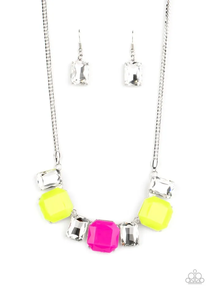 Paparazzi Necklace ~ Royal Crest - Yellow